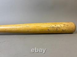Vtg YOGI BERRA Ca 1968-69 Team Issued Pro Stock Wood Baseball Bat 32.5 33oz 9D