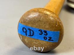 Vtg YOGI BERRA Ca 1968-69 Team Issued Pro Stock Wood Baseball Bat 32.5 33oz 9D