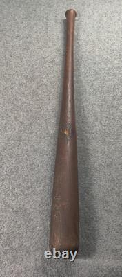 Vtg1920s Spalding 12 Baseball Bat 35 in CR200 Brown Ash Made USA Standard Knob