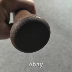 Vtg1920s Spalding 12 Baseball Bat 35 in CR200 Brown Ash Made USA Standard Knob