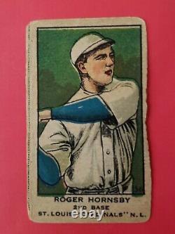 W514 Card #56 Rogers Hornsby with vintage Hornsby Style Bat M. R. Campbell Inc