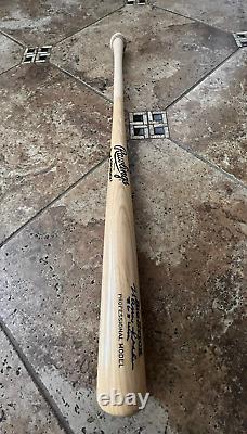 Warren Spahn Autographed Signed Psa Baseball Bat Milwaukee, Atlanta Braves Hof