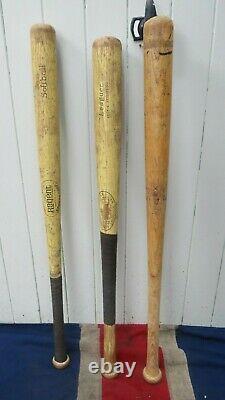 Wham Antique Vintage Old School American USA Wooden Baseball Softball Bats