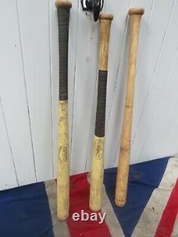 Wham Antique Vintage Old School American USA Wooden Baseball Softball Bats