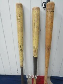 Wham Antique Vintage Old School American USA Wooden Baseball Softball Bats