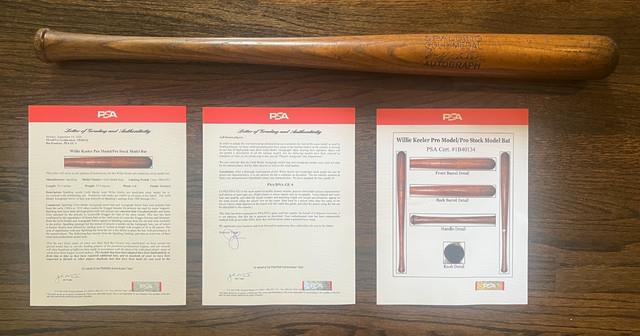 Willie Keeler Spalding Gold Medal Vtg Baseball Bat Antique 1908-1911 Psa Gu 6