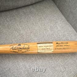 Willie Mays Big Stick Flame Treated Adirondack 302 Vintage Baseball Bat 1959