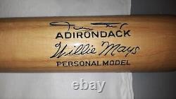 Willie Mays Signed Baseball Bat Vintage sports Autograph HOF MLB Memorabilia