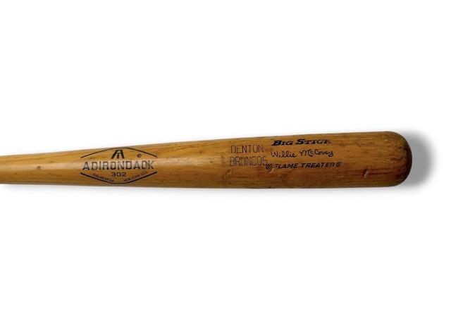 Willie Mccovey Big Stick Adirondack 302 Flame Treated Vintage Bat Rare To Find