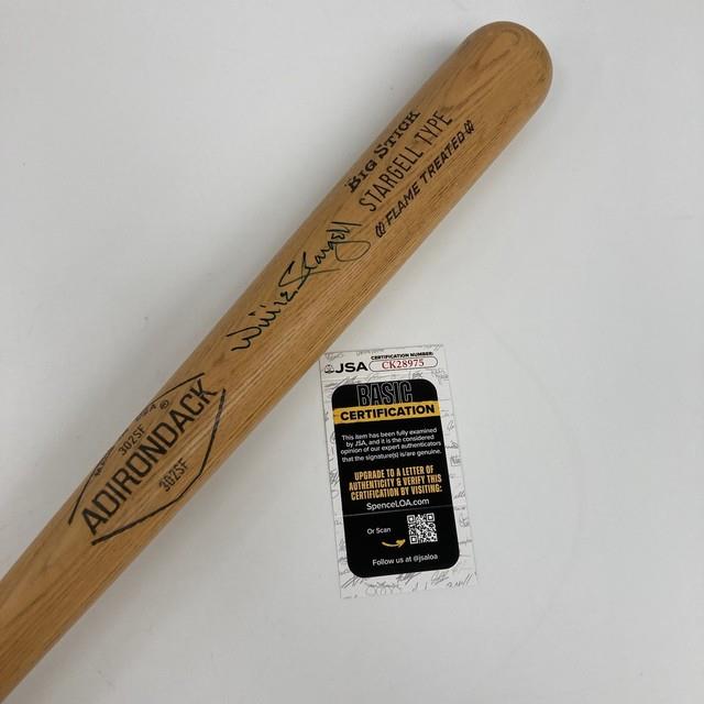 Willie Stargell Signed Vintage Adirondack Big Stick Baseball Bat Jsa Coa