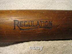 Winner brand Vintage Game Used circa 1930 Bat Model No. 80 Regulation