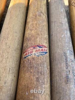 Wood Mantle 32 125S Powerized Louisville Slugger Baseball Bat ken johnny Vtg