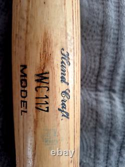 Worth 34 Hand Craft WC117 Model Vintage Wooden Baseball Bat