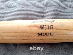 Worth 34 Hand Craft WC117 Model Vintage Wooden Baseball Bat