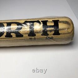 Worth 500T W-5 Style Wood Baseball Bat 34 New in Wrap Vintage Tennessee Thumper