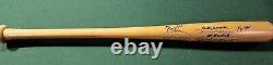 Yogi Berra, Rizzuto, etc. Vintage Adirondack HOF and Legend Signed Baseball Bat