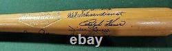 Yogi Berra, Rizzuto, etc. Vintage Adirondack HOF and Legend Signed Baseball Bat