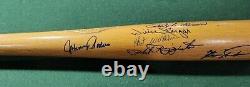 Yogi Berra, Rizzuto, etc. Vintage Adirondack HOF and Legend Signed Baseball Bat