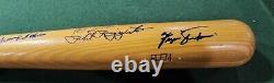 Yogi Berra, Rizzuto, etc. Vintage Adirondack HOF and Legend Signed Baseball Bat