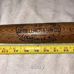 Youth Louisville Slugger 42 Hillerich And Bradsby Patent No 716541 Baseball Bat