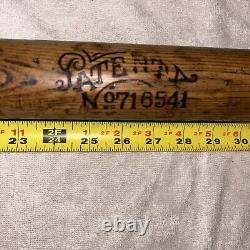 Youth Louisville Slugger 42 Hillerich And Bradsby Patent No 716541 Baseball Bat