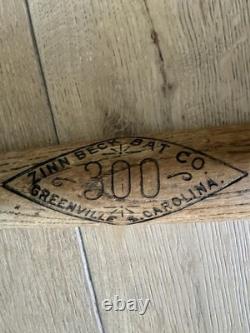 ZINN BECK 300 Model Type Of Bat Used By Tris Speaker vintage circa 1927 bat