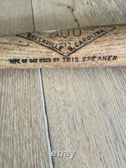 ZINN BECK 300 Model Type Of Bat Used By Tris Speaker vintage circa 1927 bat