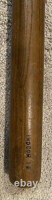 Zinn Beck Baseball Bat Vintage 1920's Indoor 12 Model 33 Greenville S. C. A+++