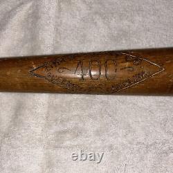 Zinn Beck Bat Co 400 Intercollegiate Genuine Authentic Baseball Bat